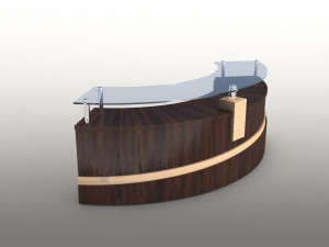 reception table 3D Model