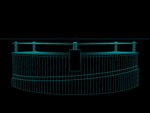 reception table 3D Model