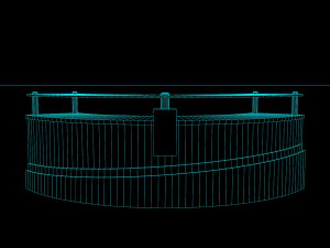 reception table 3D Model