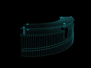 reception table 3D Model
