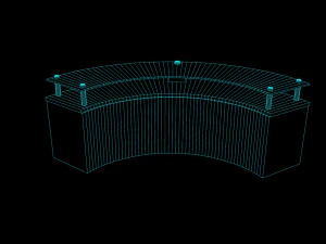reception table 3D Model