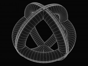 abstract spherical rings 3D Model