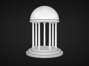 rotunda - dome 3D 모델