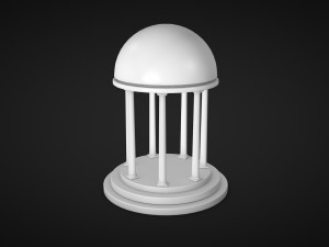 rotunda - dome 3D 모델