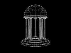 rotunda - dome 3D 모델