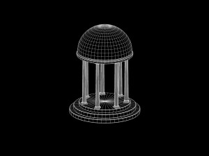 rotunda - dome 3D 모델