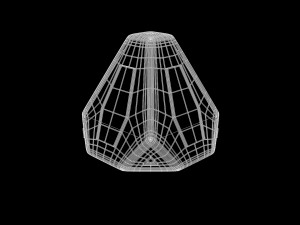 sci-fi pyramid - lantern Model 3D