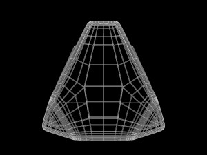 sci-fi pyramid - lantern Model 3D