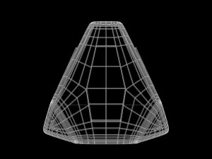 sci-fi pyramid - lantern 3D Model
