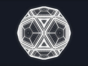 sci-fi orb - stone 3D Model