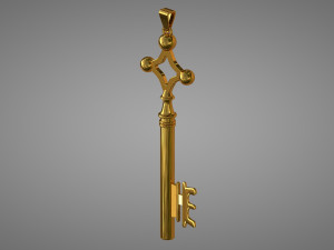 key - attack on titan 3D Model