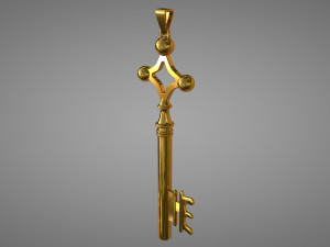 key - attack on titan 3D Model