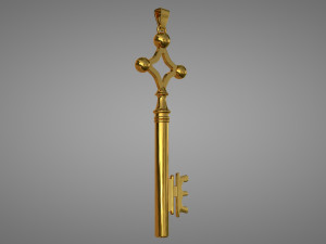 key - attack on titan 3D Model