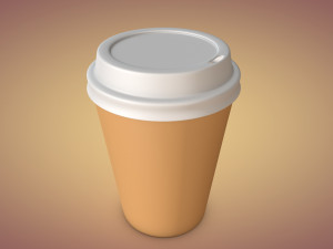 coffee cup 3D Модель