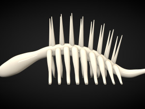 attack on titan - skeleton Model 3D