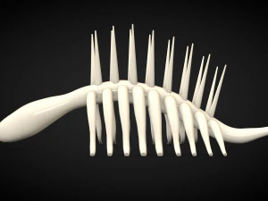 attacco su titano - scheletro Modello 3D