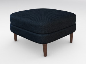 ottoman - fabric 3D Модель