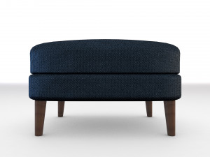 ottoman - fabric 3D Модель