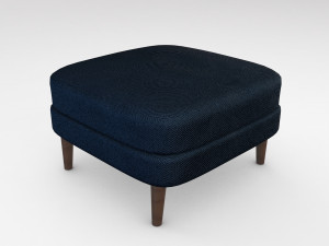 ottoman - fabric 3D Модель