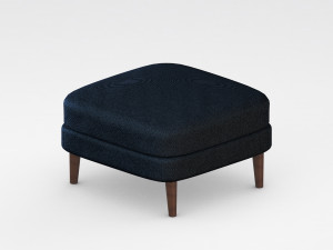 ottoman - fabric 3D Модель