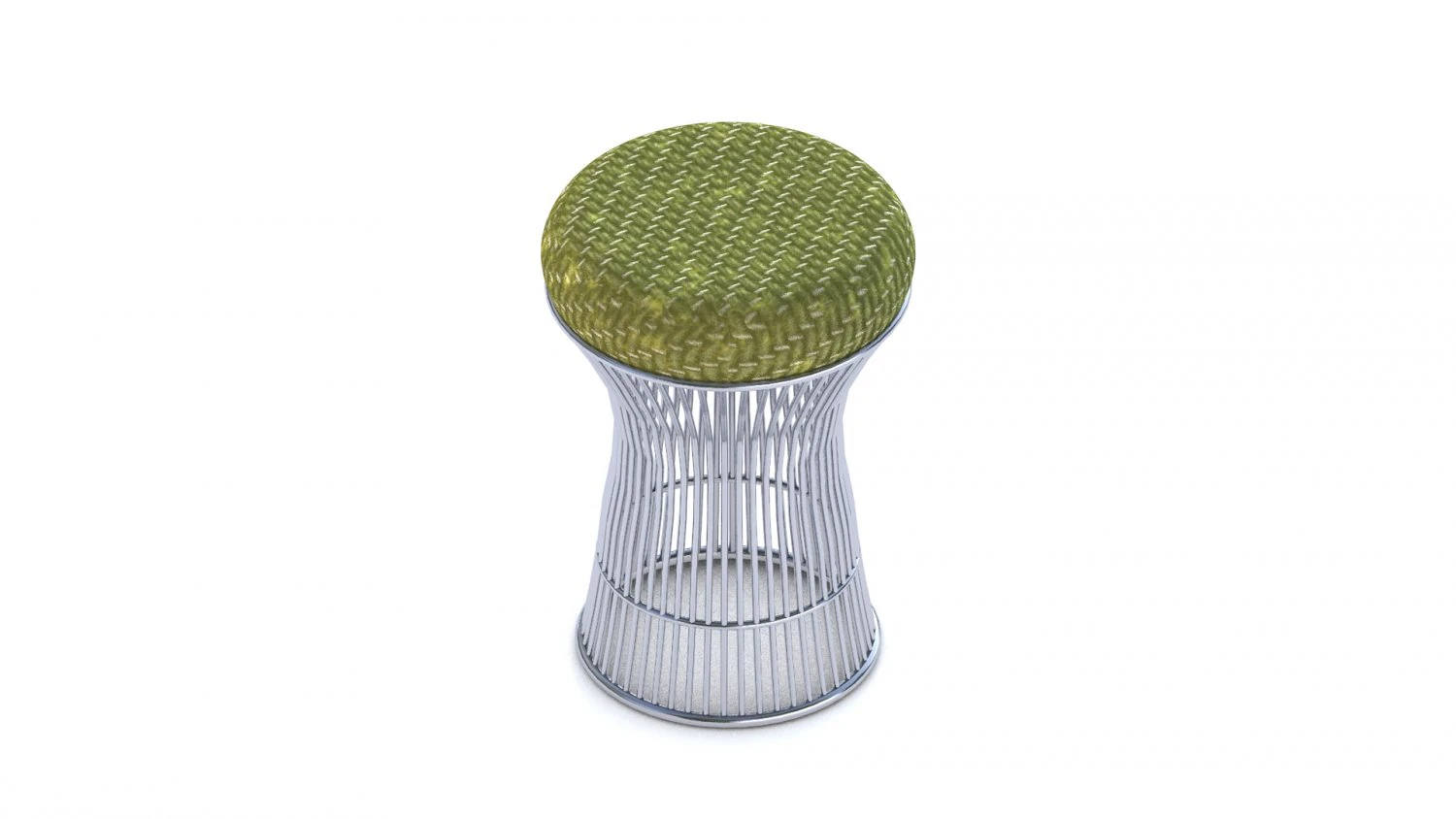 Platner Stool 3D Model .c4d .max .obj .3ds .fbx .stl .blend