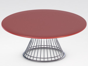 Platner Dining Table 3D Model