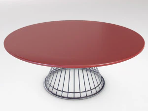 Platner Dining Table 3D Model