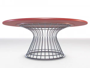 Platner Dining Table 3D Model