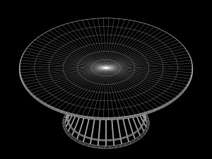 Platner Dining Table 3D Model