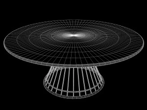 Platner Dining Table 3D Model