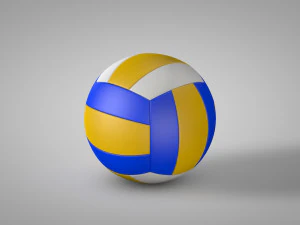 배구 3D 모델