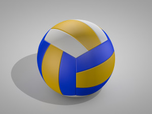 Volleyball Modello 3D