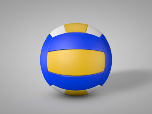 Volleyball Modello 3D