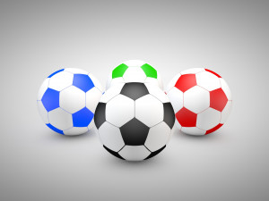 Football - Soccer Balls - Type 2 3D मॉडल