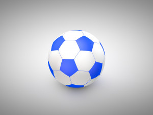 Football - Soccer Balls - Type 2 3D मॉडल