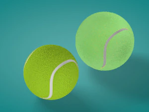 Тенісний м'яч 3D Модель