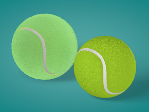 Tennis Ball 3D 모델