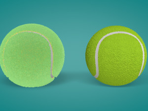 Tennis Ball 3D 모델