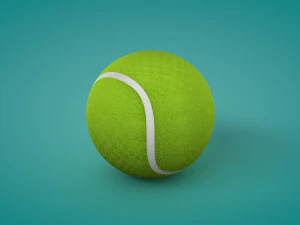 Tennis Ball 3D Model