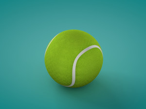 Tennis Ball 3D 모델