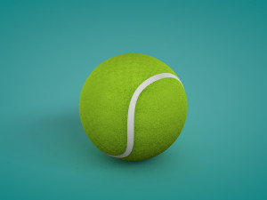 Tennis Ball 3D 모델