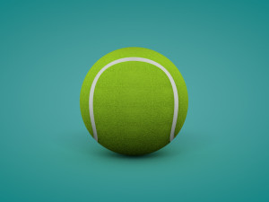 Tennis Ball 3D 모델