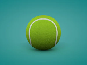 Tennis Ball 3D Model