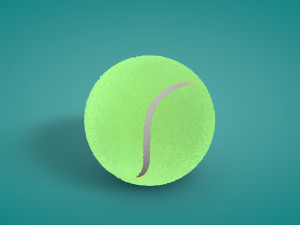 Tennis Ball 3D 모델