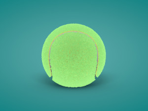 Tennis Ball 3D 모델