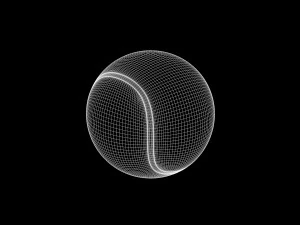 Tennis Ball 3D Model