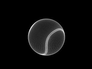 Tennis Ball 3D Model
