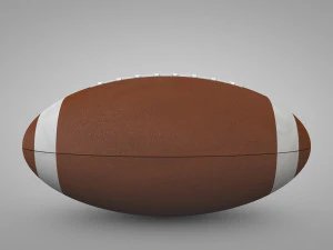 American Football 3D Model