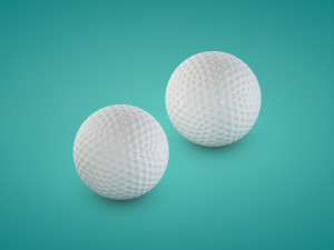 Golf Balls Modèle 3D