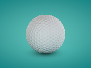 Golf Balls Modèle 3D